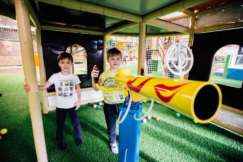 Воздушная пушка без монетоприемника