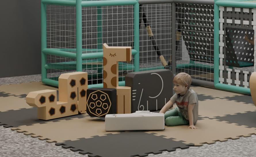 Тетрис «Животные» с аппликацией