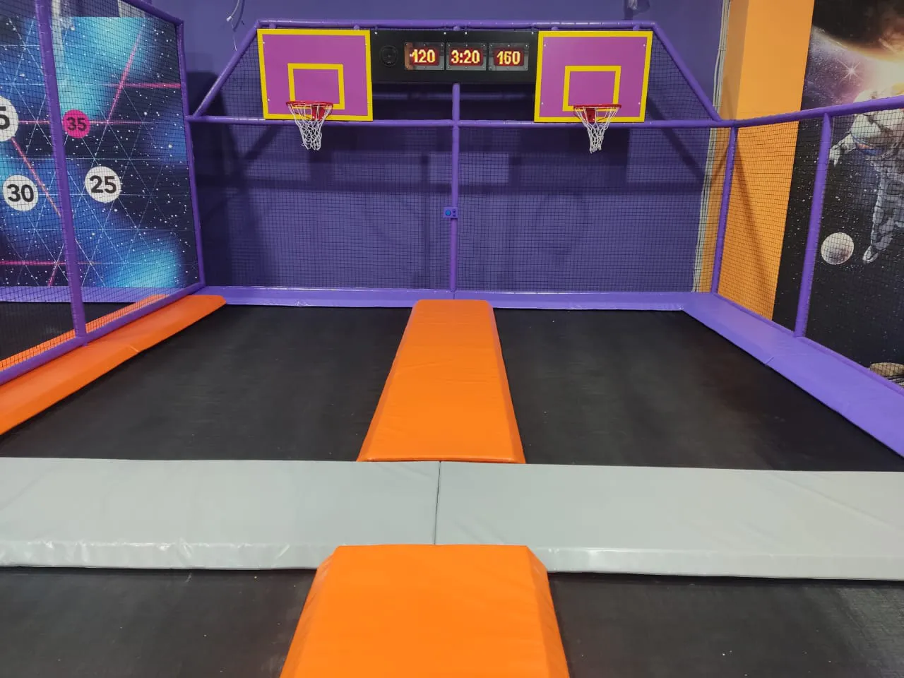 Интерактивная стена «Баскетбол»