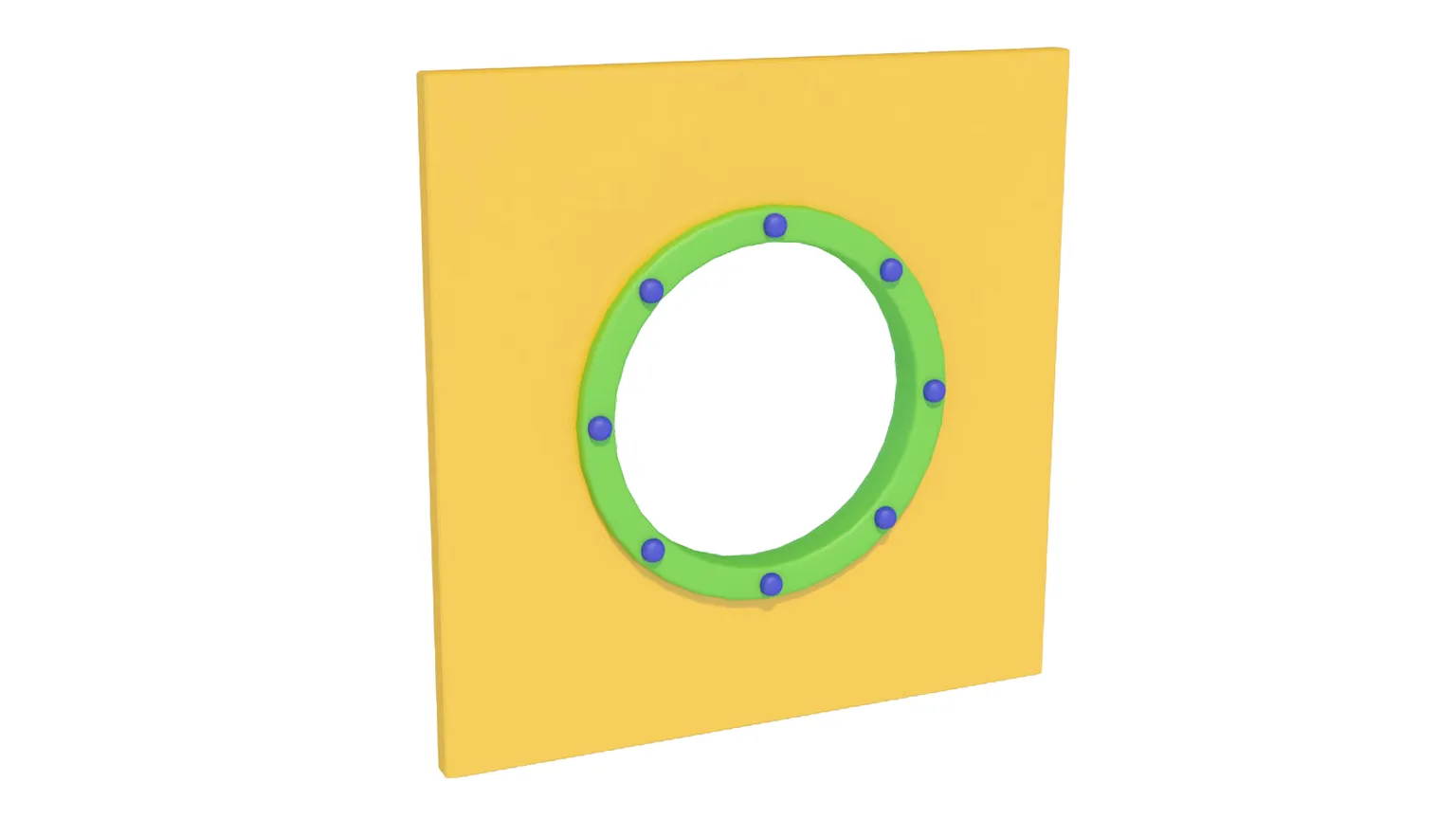 Вход-иллюминатор для детского лабиринта