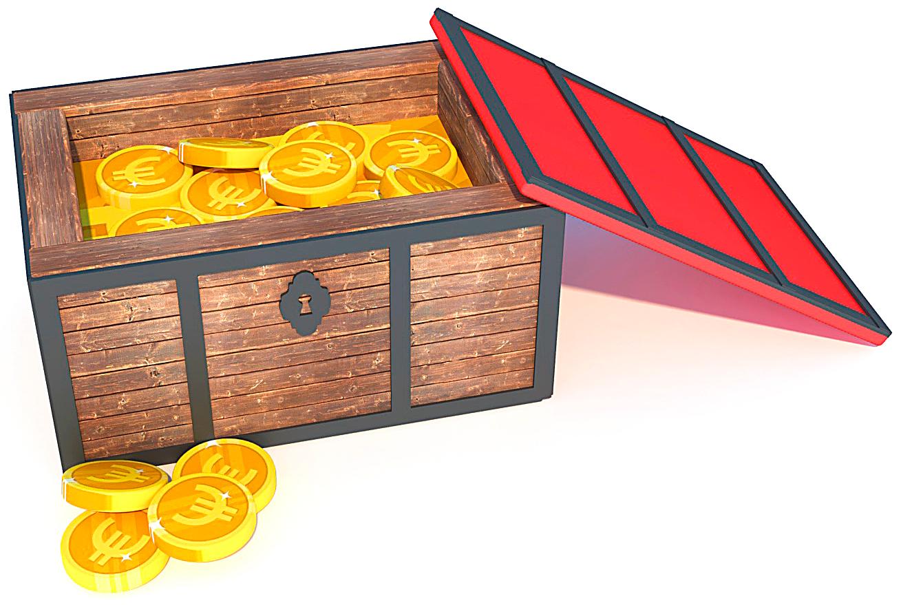 Игровой модуль «Сундук с деньгами»