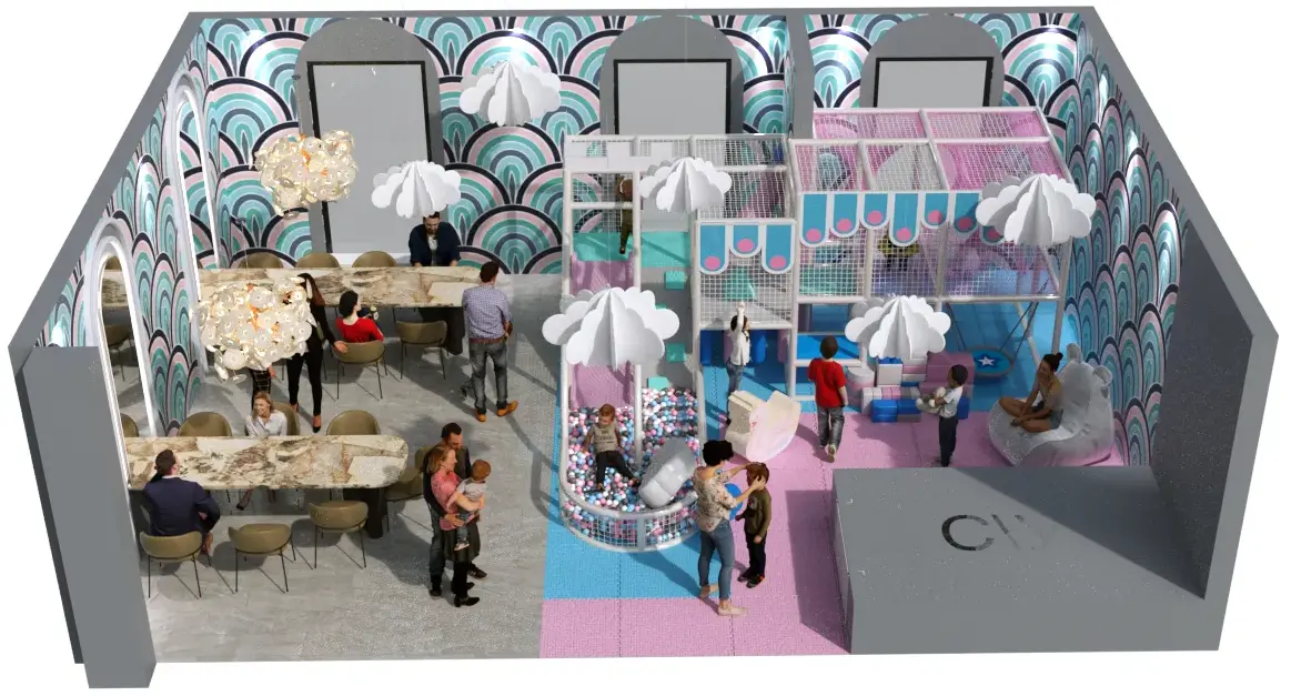 Детская игровая комната «Сливочное суфле»