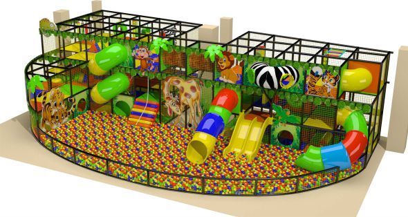 Детский игровой лабиринт Зоопарк