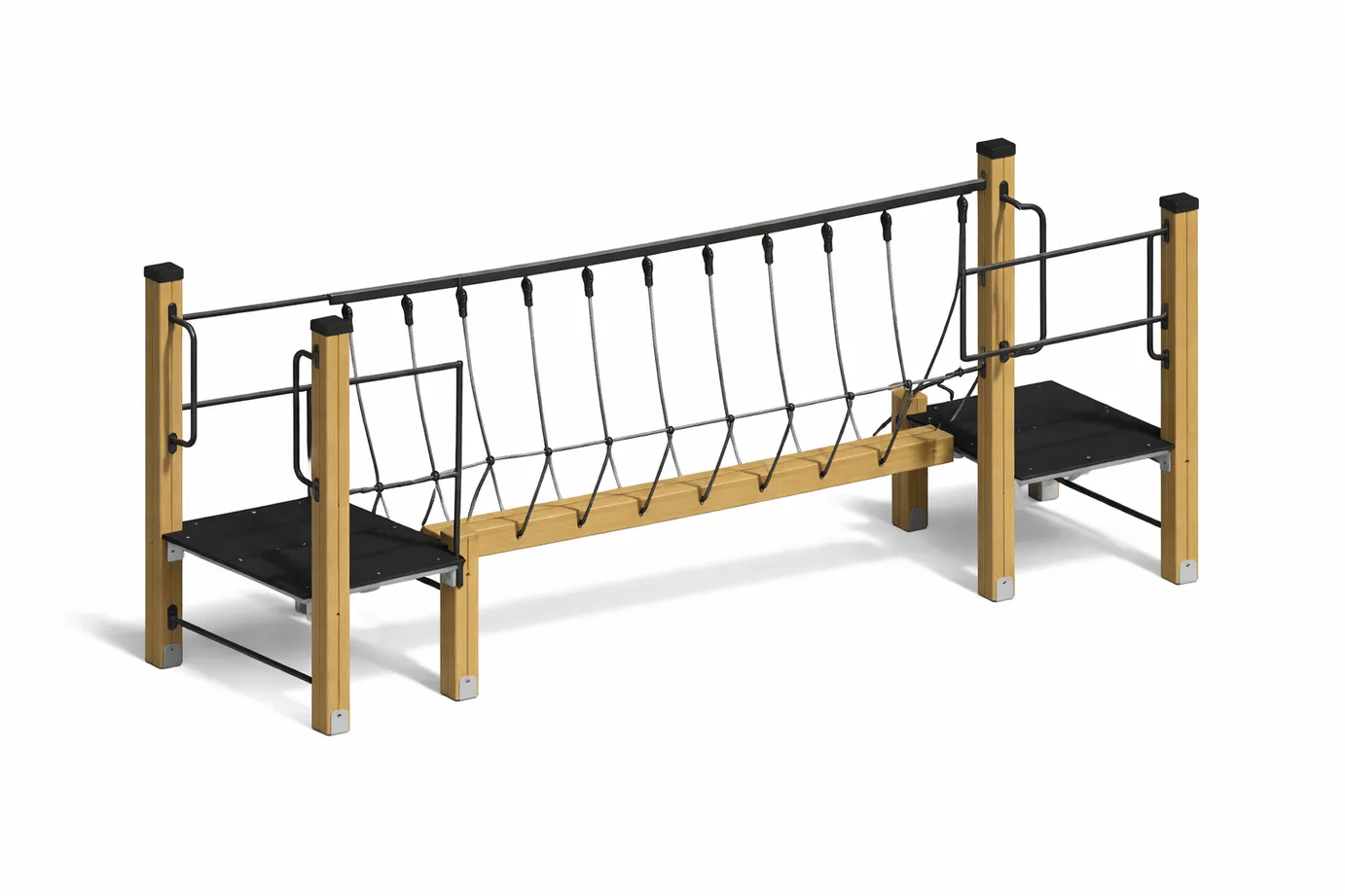 Подвесной мост «Бум-бревно»
