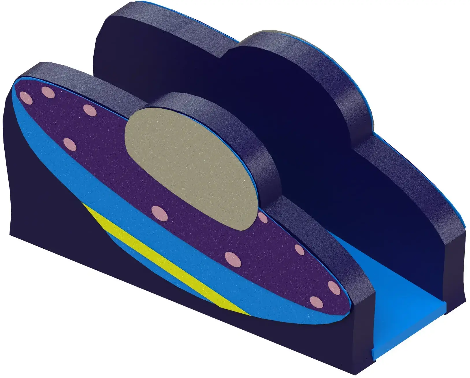 Трансформер «НЛО» с аппликацией