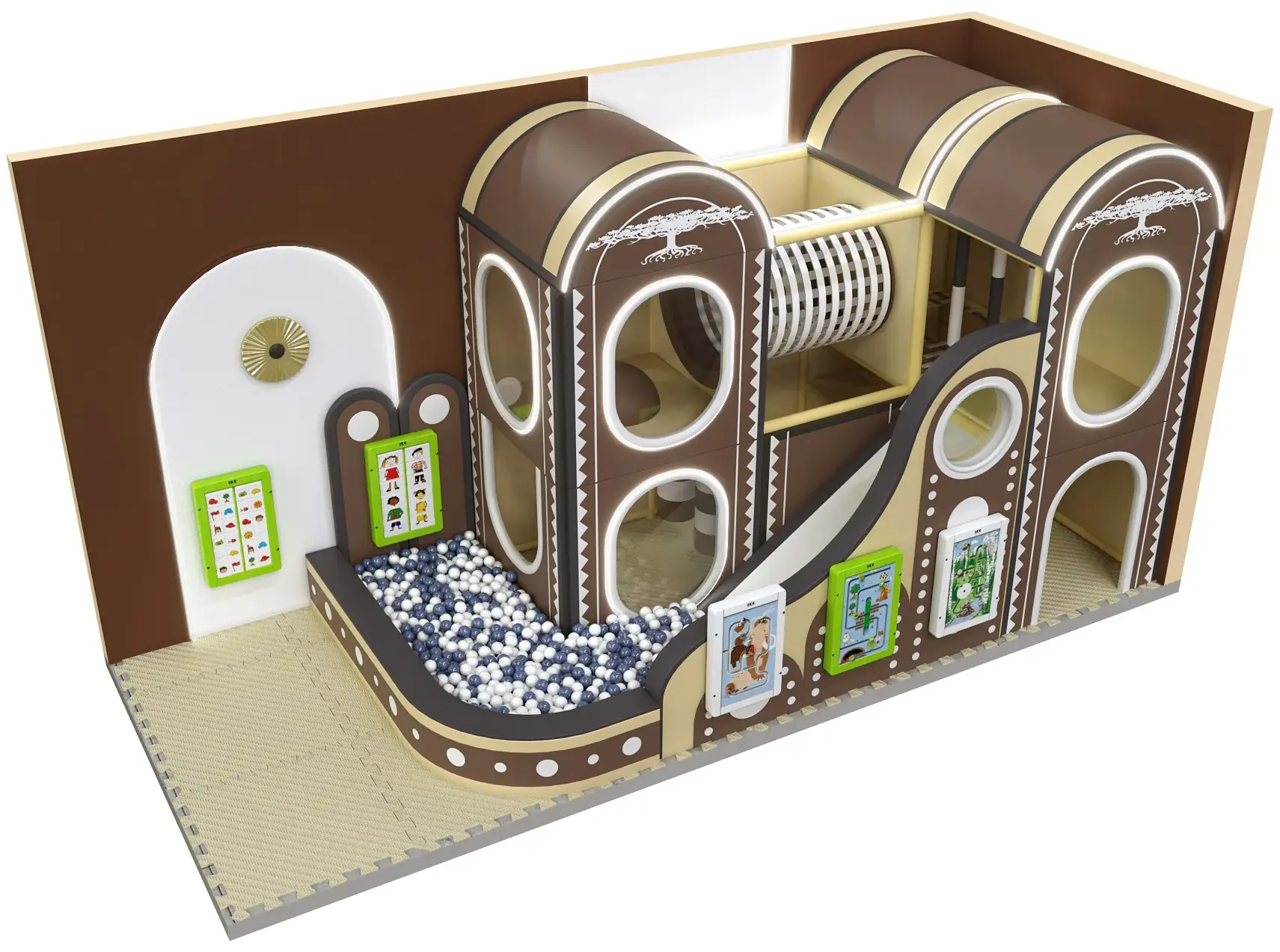 Детский игровой лабиринт для кафе «Сюжет»