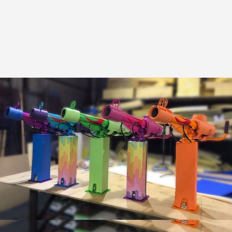 Комплектующие для воздушной пушки