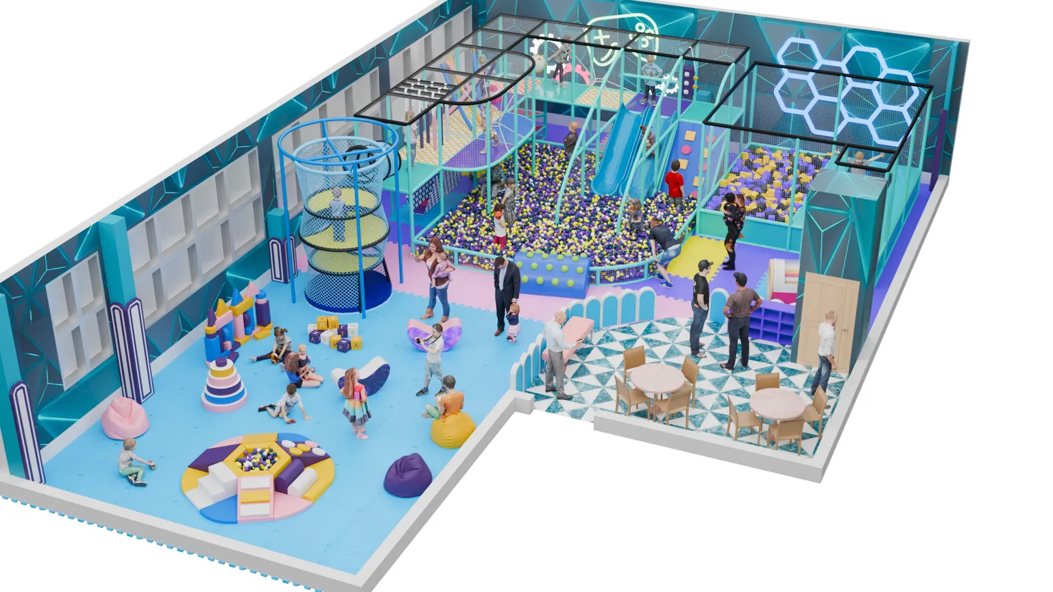 Детская игровая комната «Леденцовая планета»