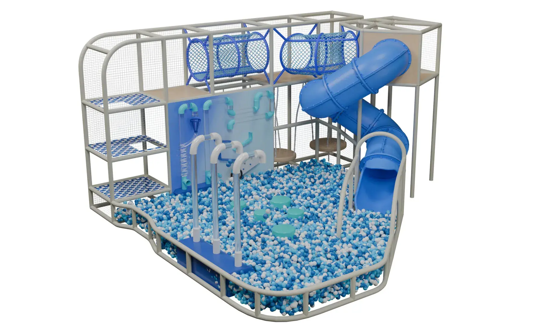 Детский игровой лабиринт «Атлантида»