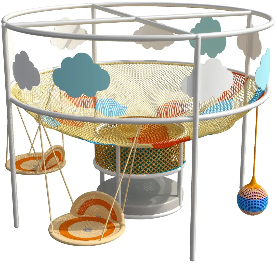 Плетеный игровой комплекс «Парение»