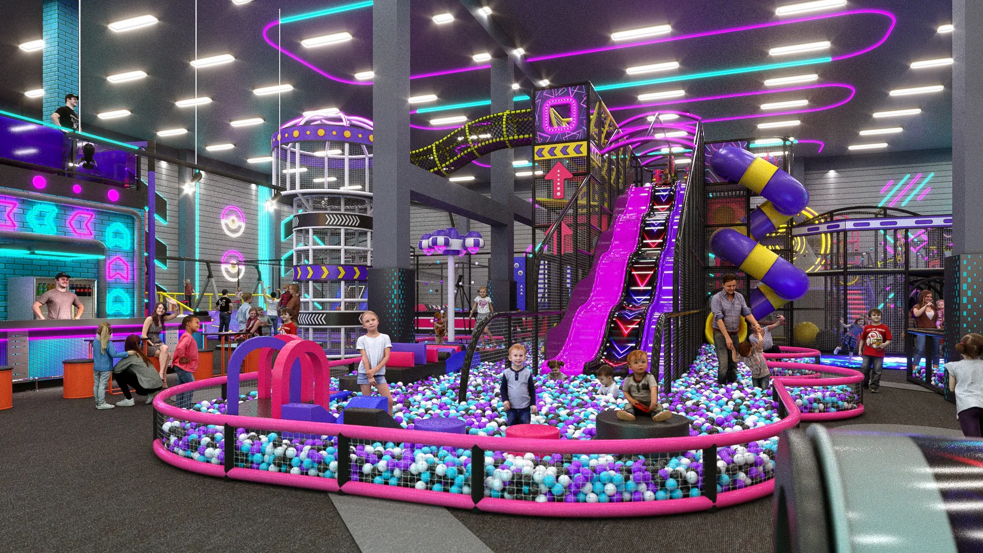 Детская горка (Скат) из стеклопластика Н4800