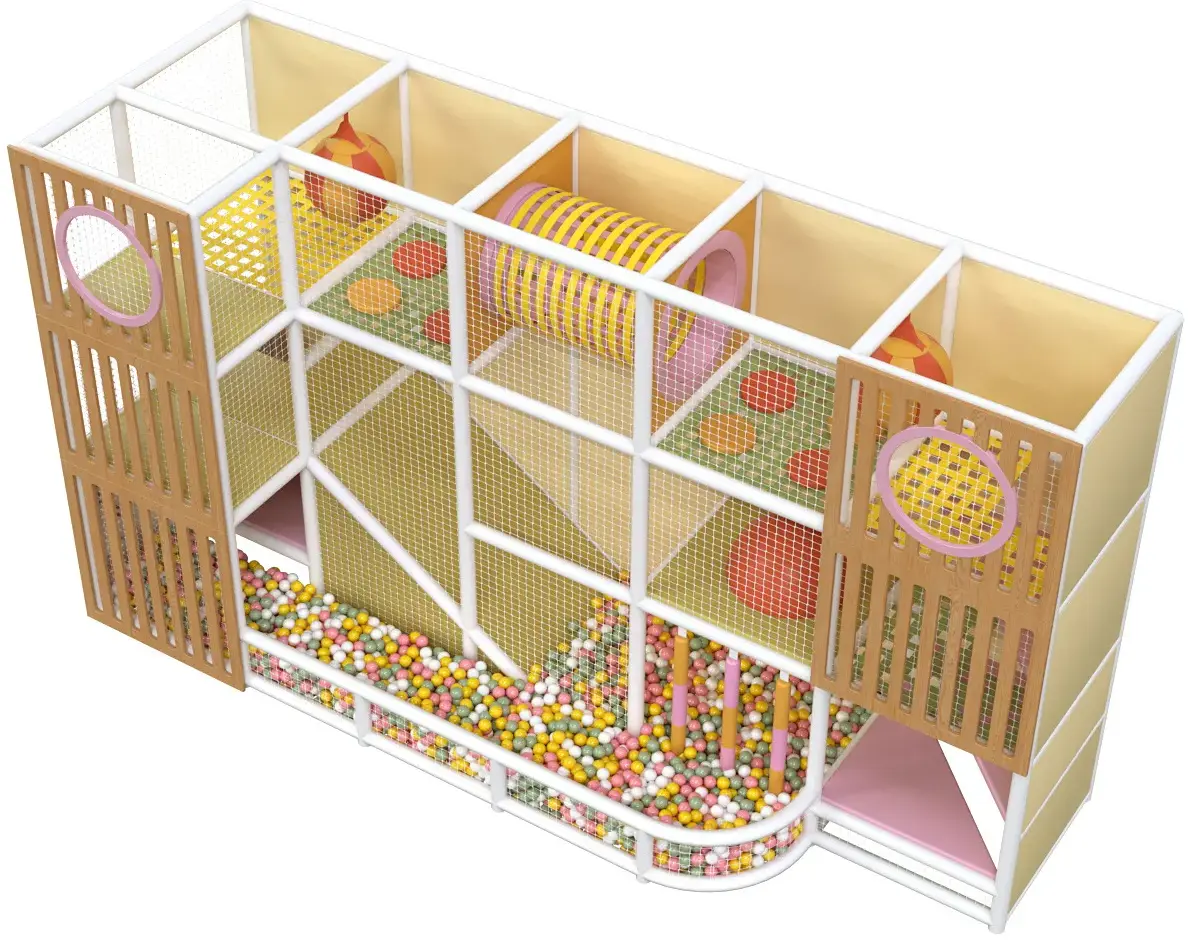 Детский игровой лабиринт для кафе «Уютный островок»