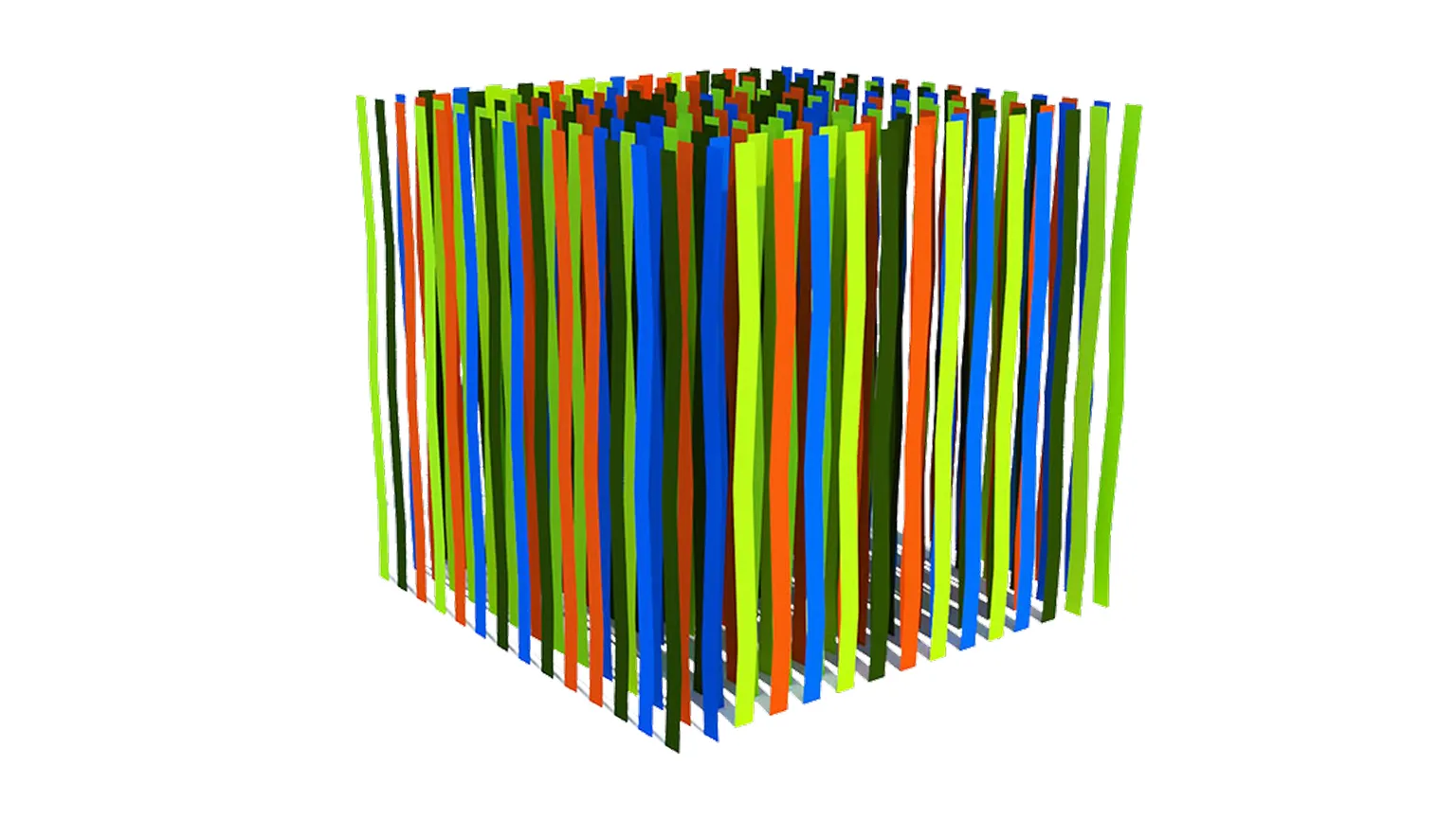 Ленточный лабиринт для детской комнаты