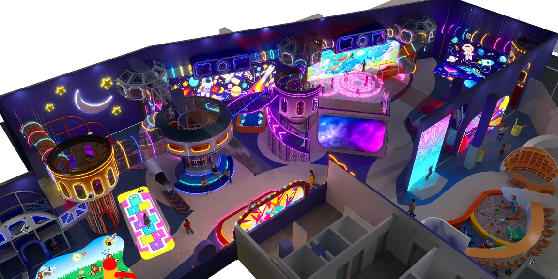 Детский мультимедиа центр «Галактика Света» — фиджитал концепция