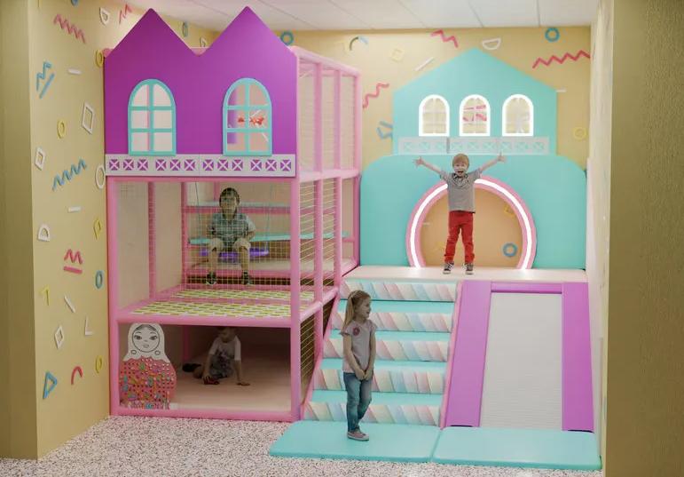 Детский игровой лабиринт  Зефирный