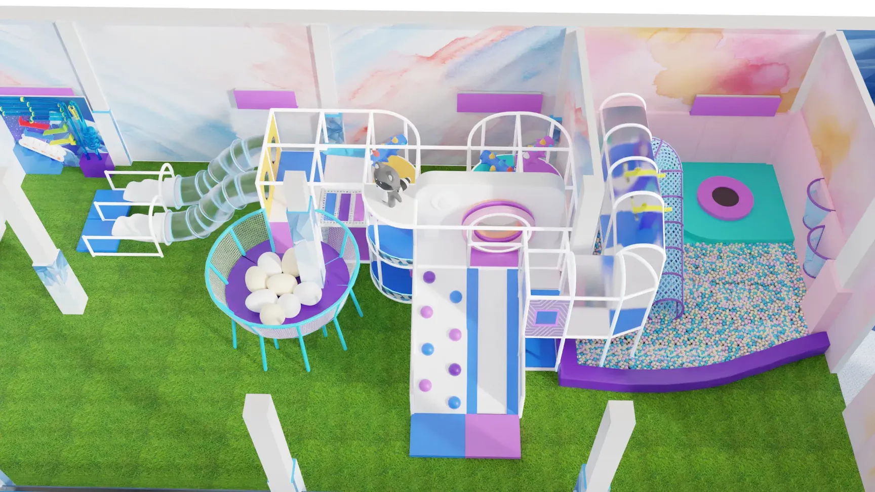 Детский игровой лабиринт «Облако»