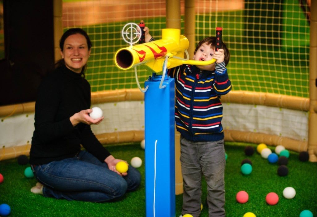 Воздушная пушка без монетоприемника