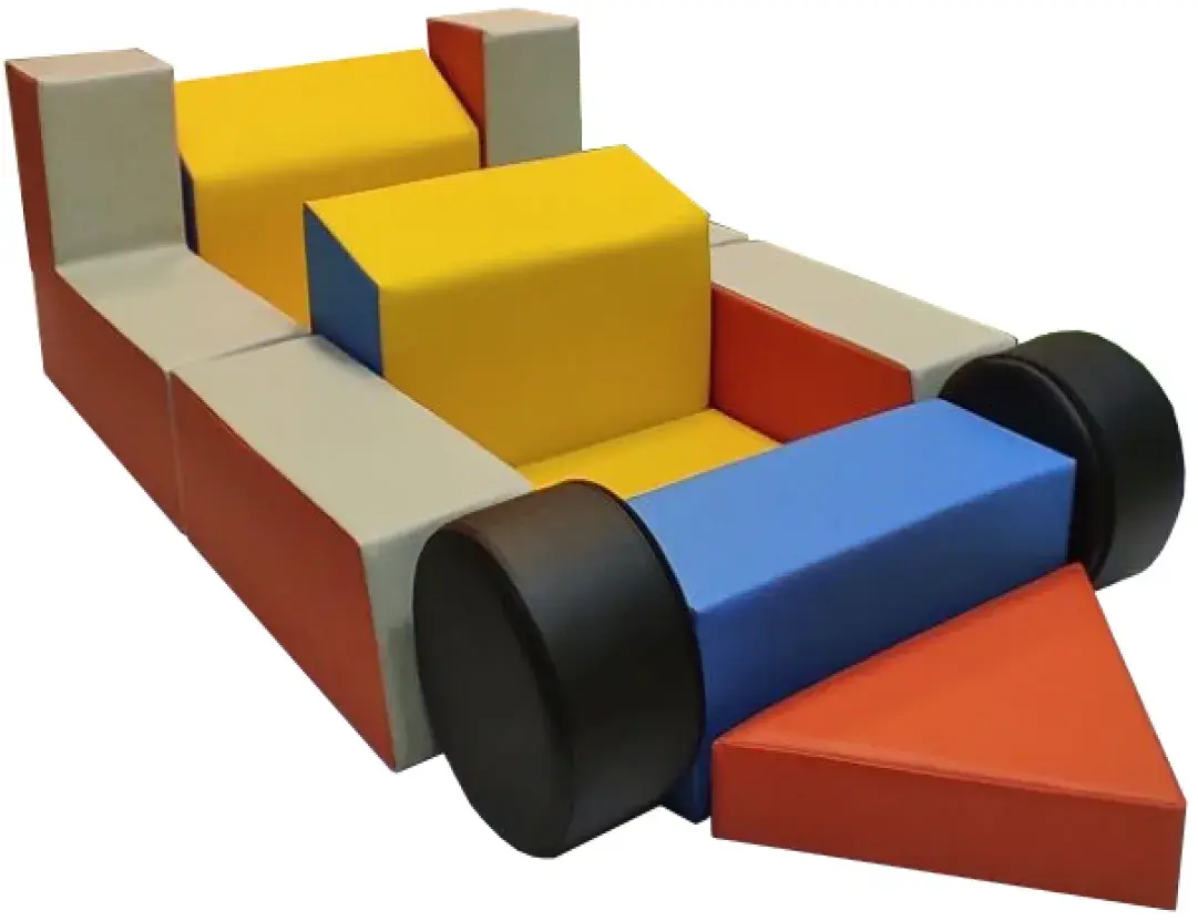 Мягкий модульный набор «Машинка»