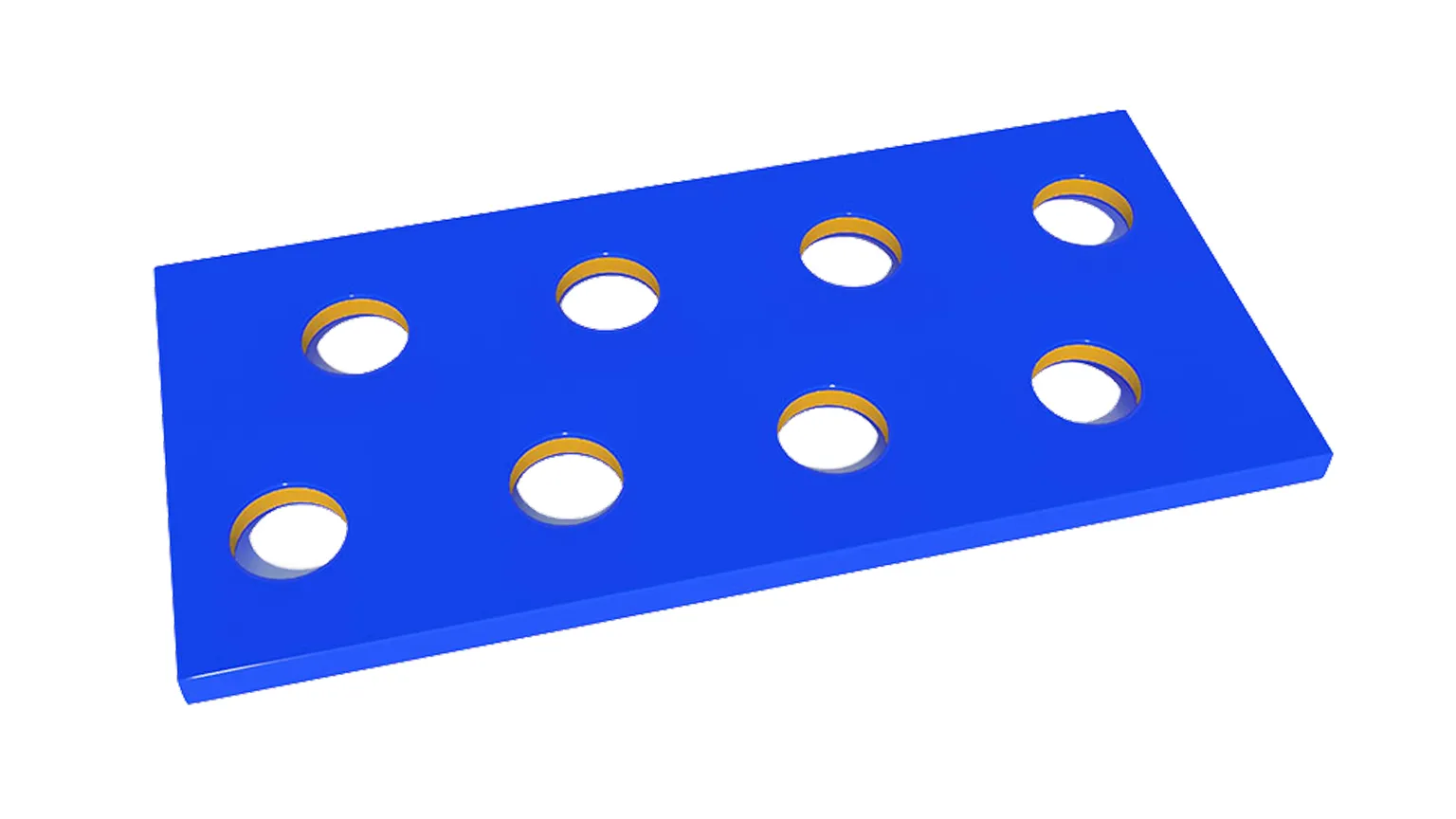 Напольное препятствие с отверстиями