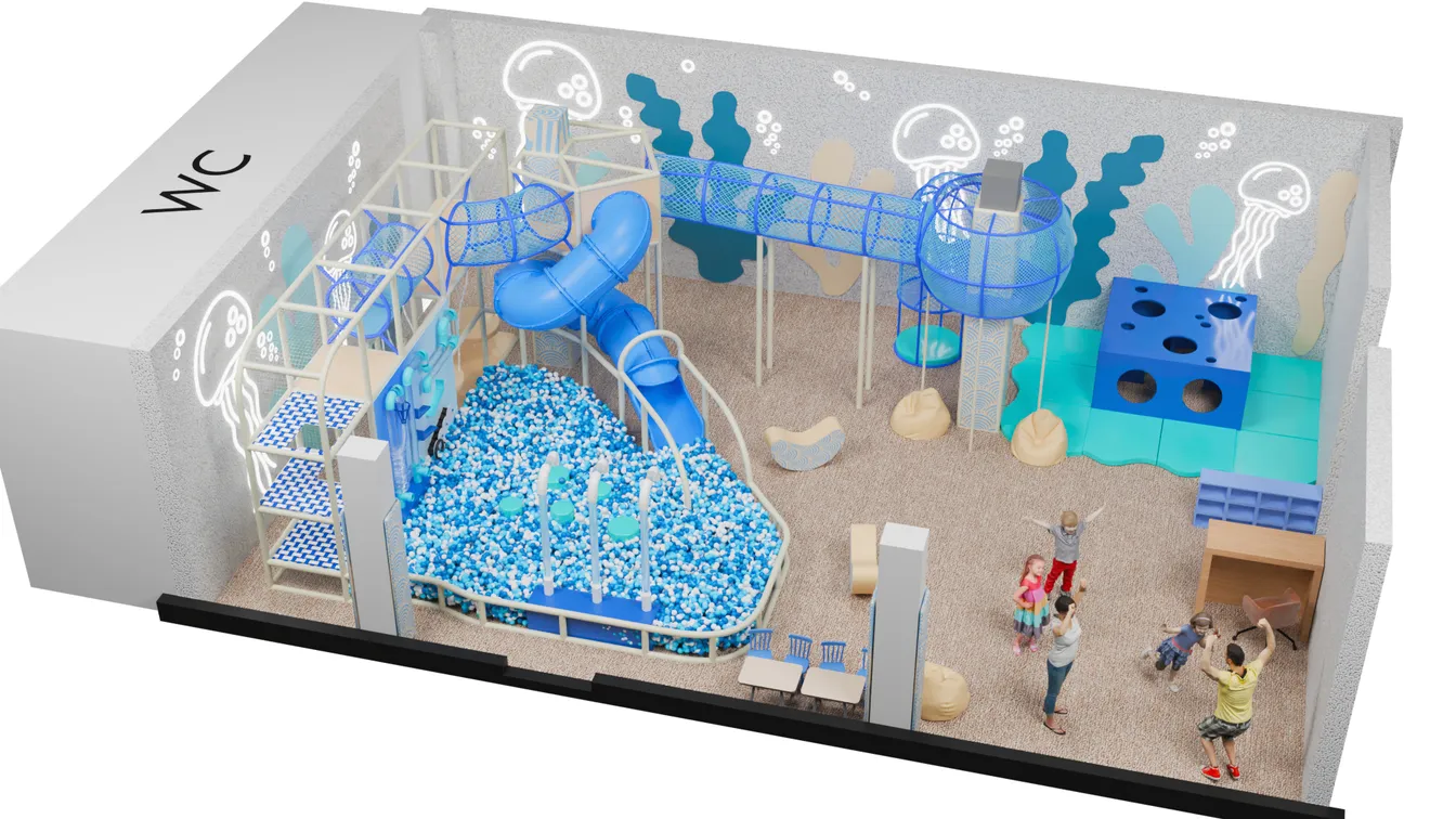 Детская игровая комната «Атлантида»