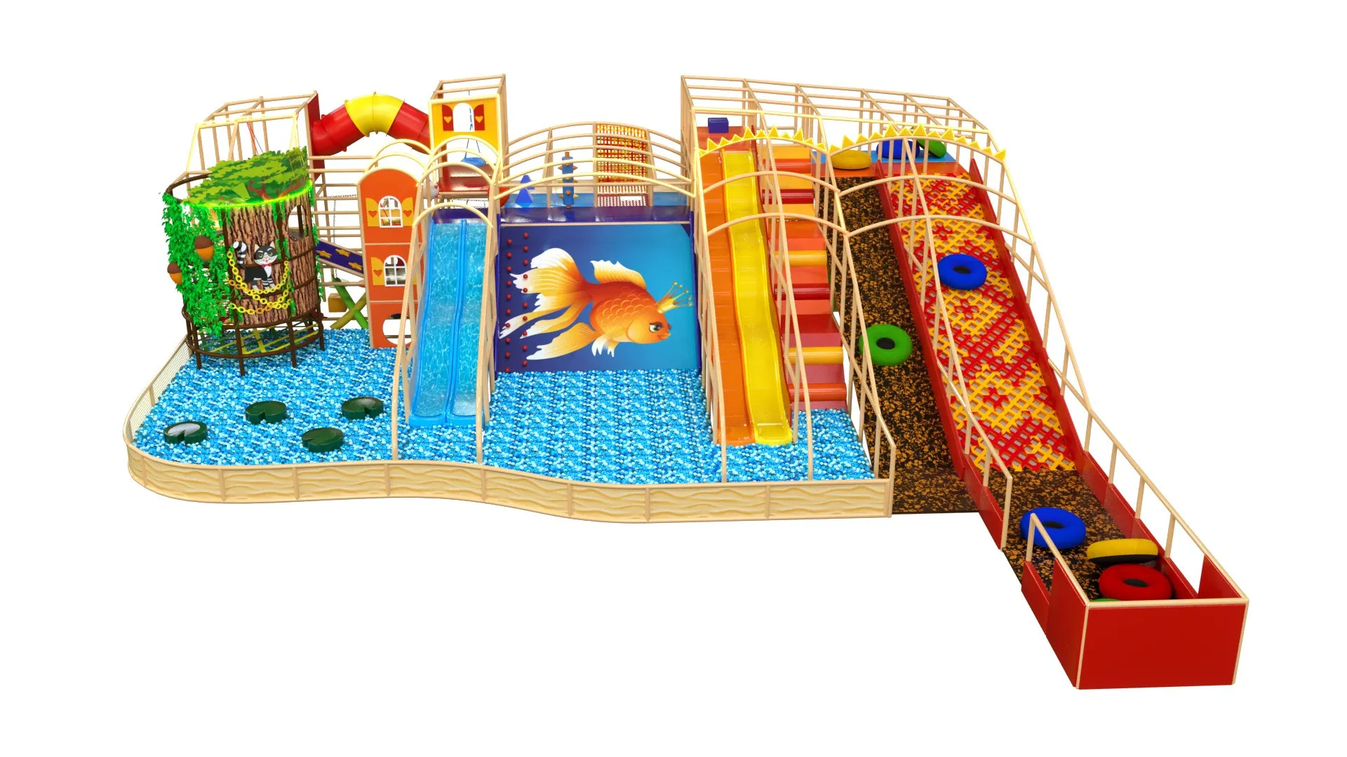 Детский игровой лабиринт «Лесное Приключение»