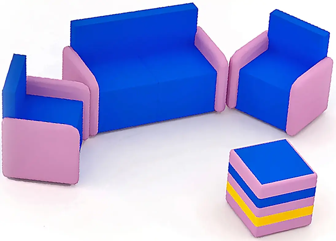 Комплект мягконабивной мебели