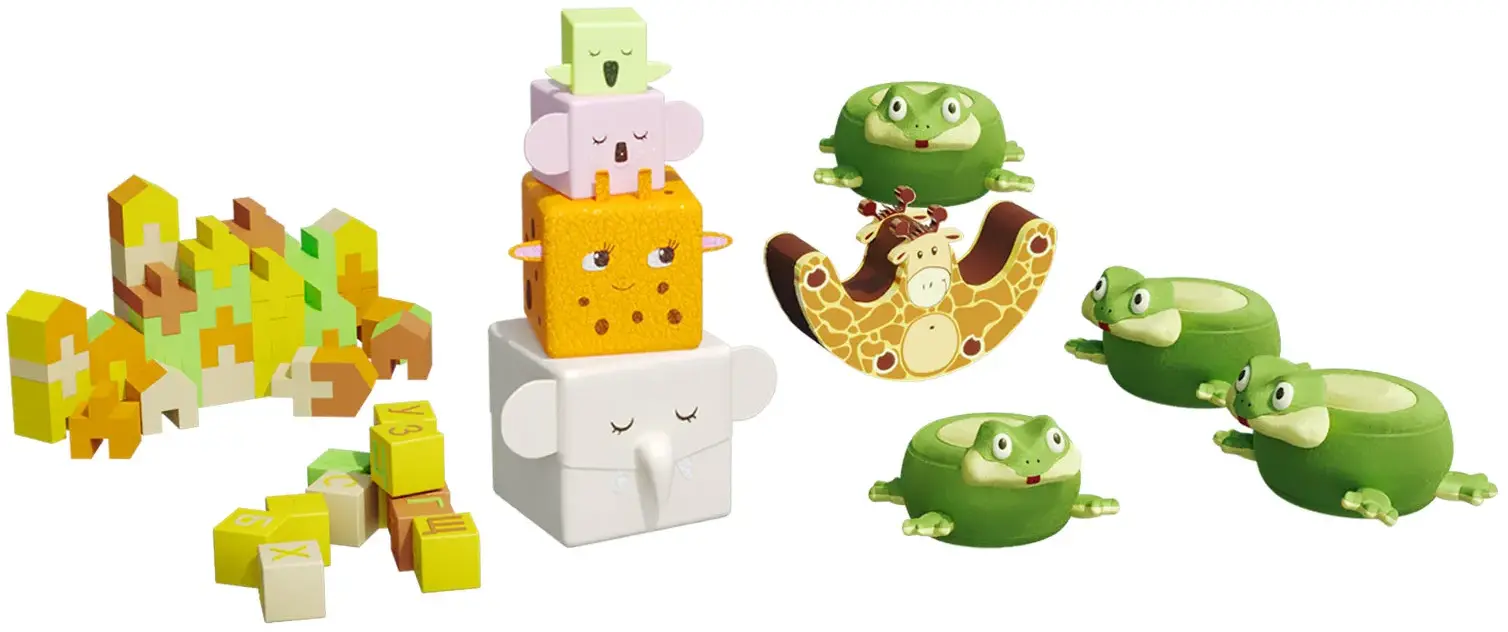 Комплект мягких модулей для детского центра «Зоопарк»