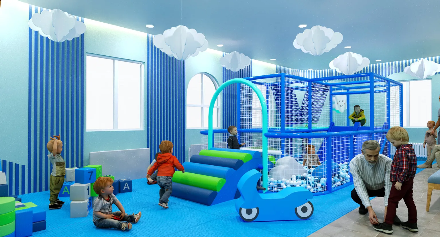 Детский игровая комната «Little сloud»