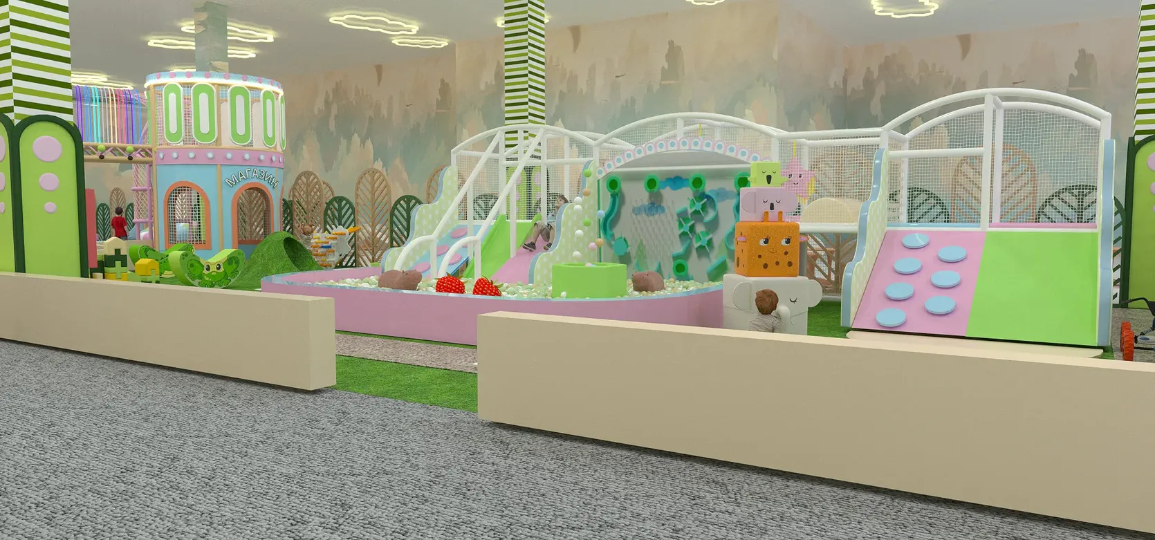 Игровая комната «Волшебный лес-2»