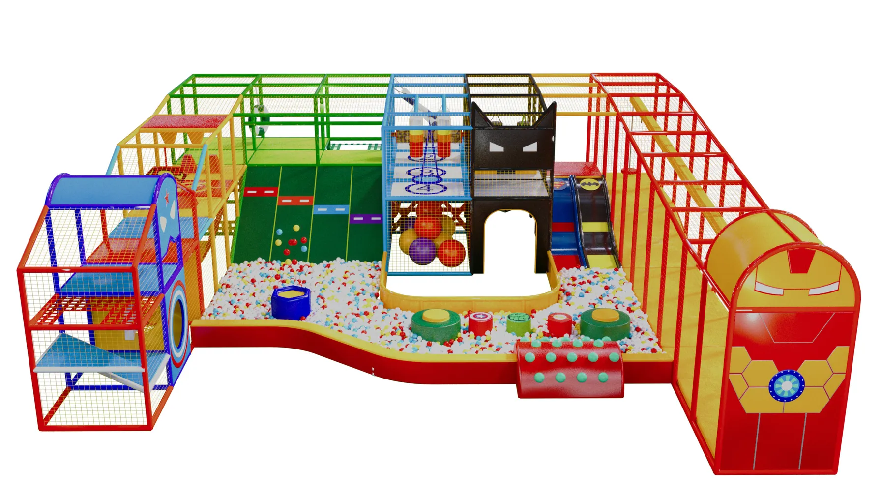 Детский игровой лабиринт «Hero Park»