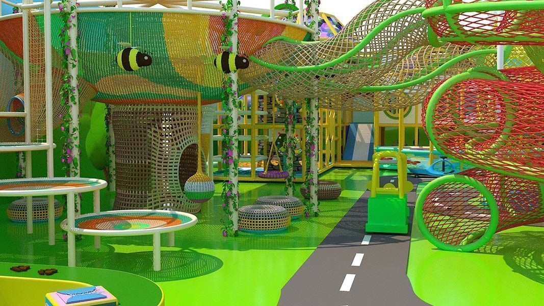 Бесплатный дизайн проект развлекательного парка для детей.