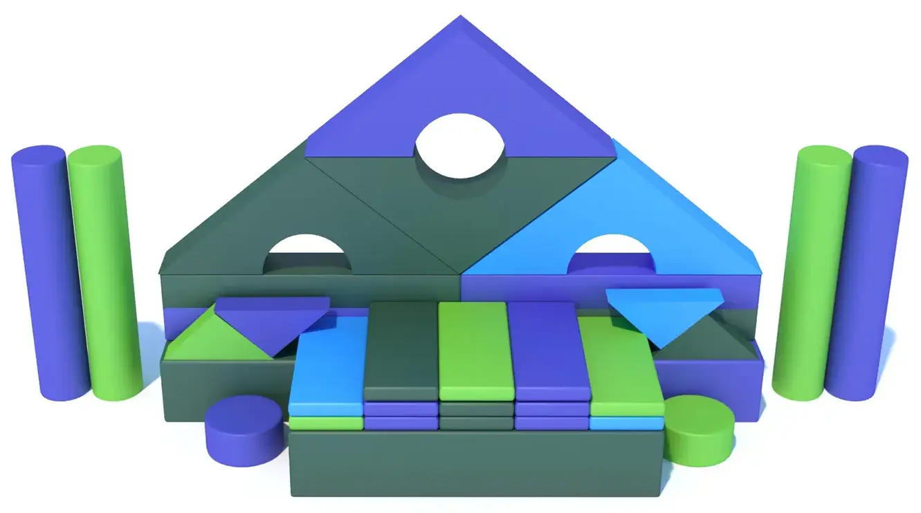 Мягкий конструктор №9