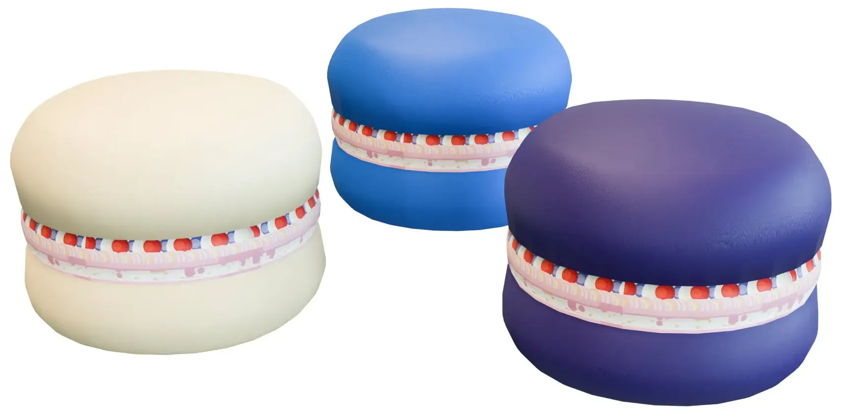 Фигура декоративная «Макарон»