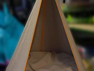 Кресло «Капля» с кольцом из габардина Фото 2