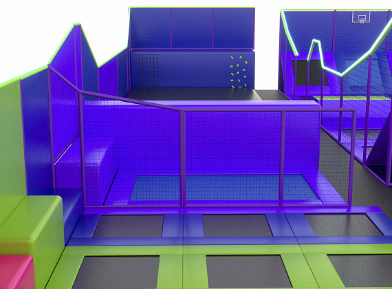 Батутный комплекс Панорама Фото 3