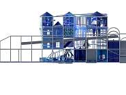 Детский игровой лабиринт «Снежные Башни» Фото 2