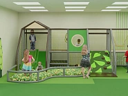 Детский игровой лабиринт «Листик» Фото 1