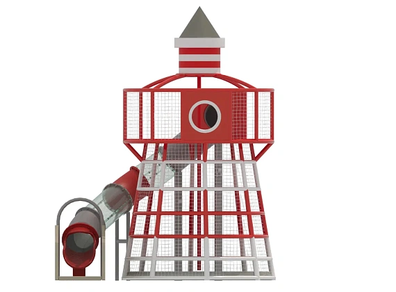 Вязаный улей «Пожарная часть» Фото 1