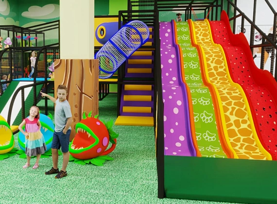 Детская горка (Скат) из стеклопластика Н3600 Фото 2