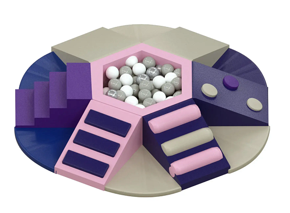 Модульный сухой бассейн «Царь горы»