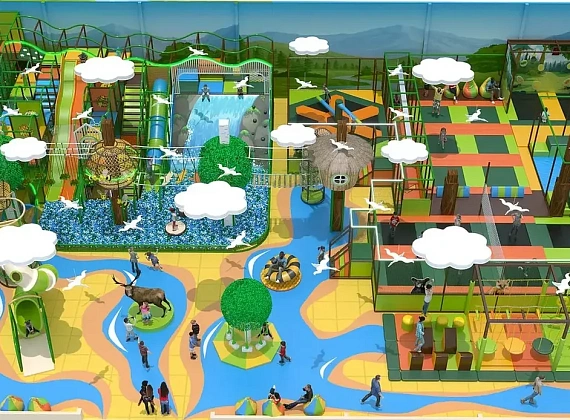 Детский игровой лабиринт «Эко Джангл» Фото 7