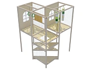 Детский игровой лабиринт для ресторана «Дом чудес» Фото 2