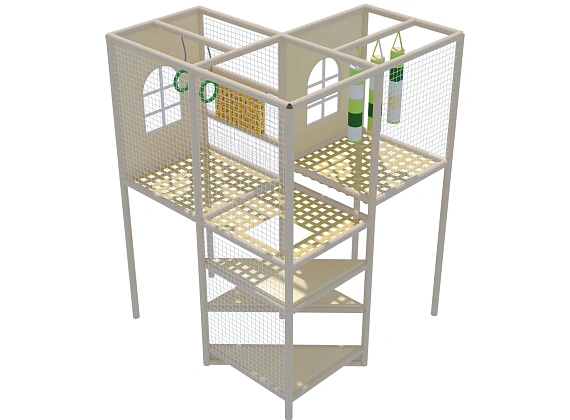 Детский игровой лабиринт для ресторана «Дом чудес» Фото 2