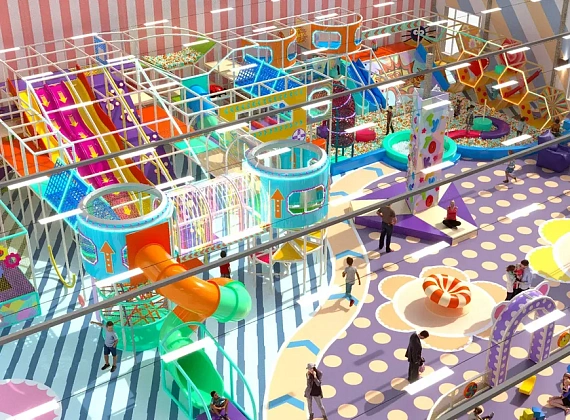 Детский игровой лабиринт «Экшн Парк» Фото 3