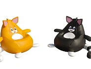 Кресло с УФ-печатью «Кот»