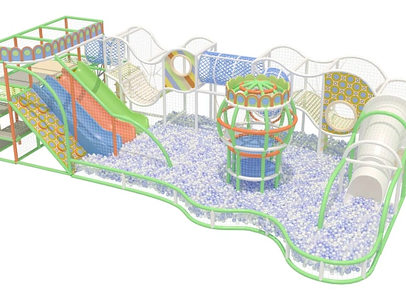 Детский игровой лабиринт «Карамельный Бриз» Фото 1