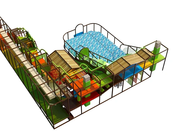 Детский игровой лабиринт «Роща» Фото 1