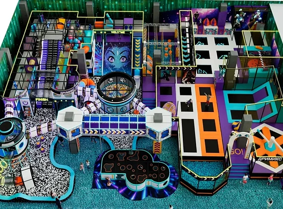 Детский игровой лабиринт «Рок-н-ролл» Фото 5