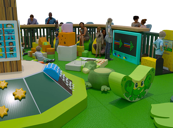 Детская игровая комната «Маленькие Джунгли» Фото 7