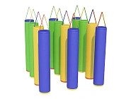 Подвесные элементы в лабиринт Фото 7